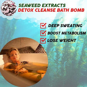 SEAWEED DETOX CLEANSE BATH BOMB