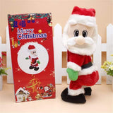 Christmas Santa Claus Figure Twisted Hip Twerking Singing