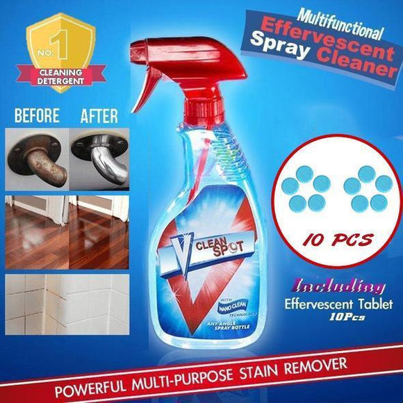 Multifunctional Effervescent Spray Cleaner