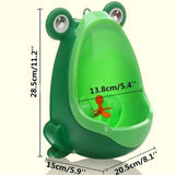 CHILDREN FROGGY POTTY TOILET TRAINING FOR KIDS. URINAL FOR BOYS, BATHROOM PEE TRAINER