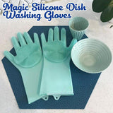 Magic Silicone Dish Washing Gloves