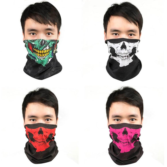 Skull Face Mask Tactical Balaclava Motorcycle Bike Ski Bandana