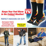 35 Below Aluminized Insulation Fibers Heat Socks - As Seen On TV