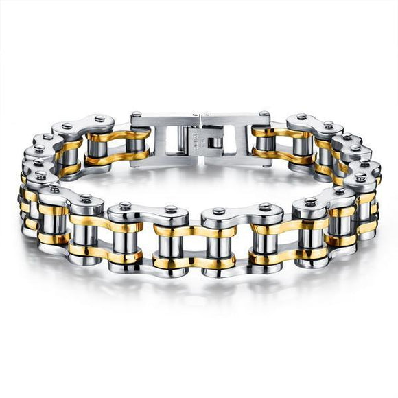 Men Motorcycle Chain Bracelets