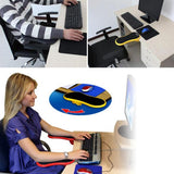 Attachable Armrest Pad Computer Table Arm Support