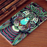 Beautiful Aztec Animal Pattern Glow Samsung Cases