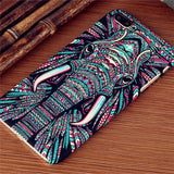 Beautiful Aztec Animal Pattern Glow Samsung Cases