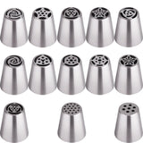 CakeLove -  Frosting Nozzles Russian Piping tips