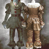 Pennywise Cosplay Scary Costume Halloween Masquerade Party