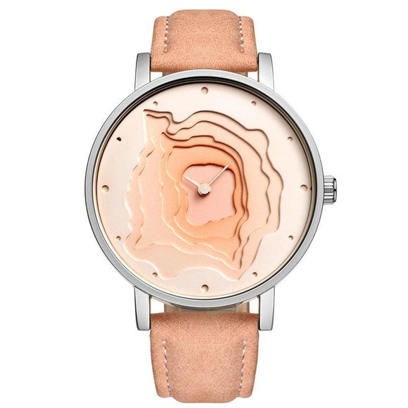 Creative Mineral Rock Formation Quartz Watch