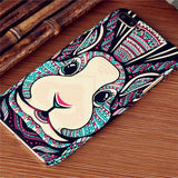 Beautiful Aztec Animal Glow Matte Slim IPhone Cases