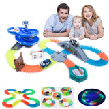 Magic Tracks Glow in the Dark Racing Set