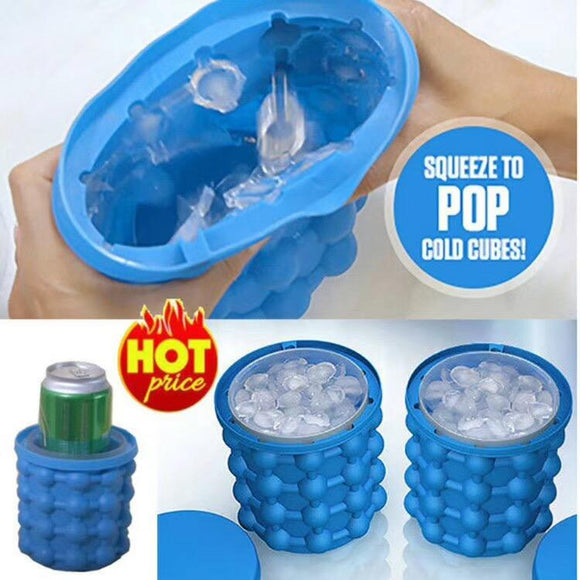 Space Saving Ice Cube Maker Ice Genie Kitchen Tools