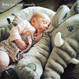 Elephant Plush Pillow for Kids