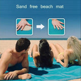 Sand Free Beach Mat Blanket