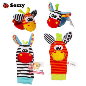 Wrist & Foot Sock Rattle Toy Set