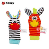 Wrist & Foot Sock Rattle Toy Set