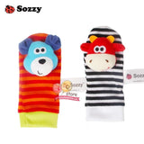 Wrist & Foot Sock Rattle Toy Set