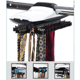 Original Electronic Tie Rack Automatic Tie Organizer with  LED Light