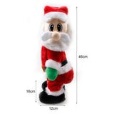 Christmas Santa Claus Figure Twisted Hip Twerking Singing