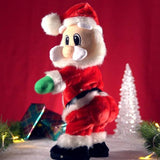 Christmas Santa Claus Figure Twisted Hip Twerking Singing