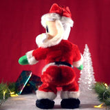 Christmas Santa Claus Figure Twisted Hip Twerking Singing